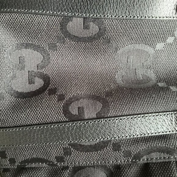 Gucci Jumbo GG Canvas Backpack Black - Picture 9 of 13